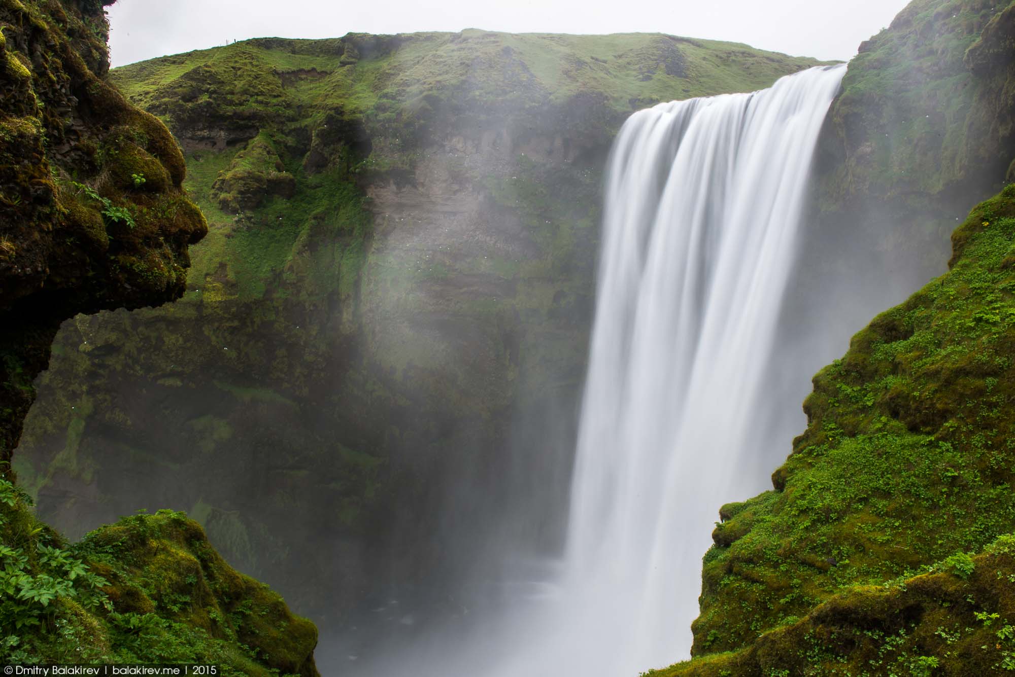 Skogarfoss, Eyvindarhólar